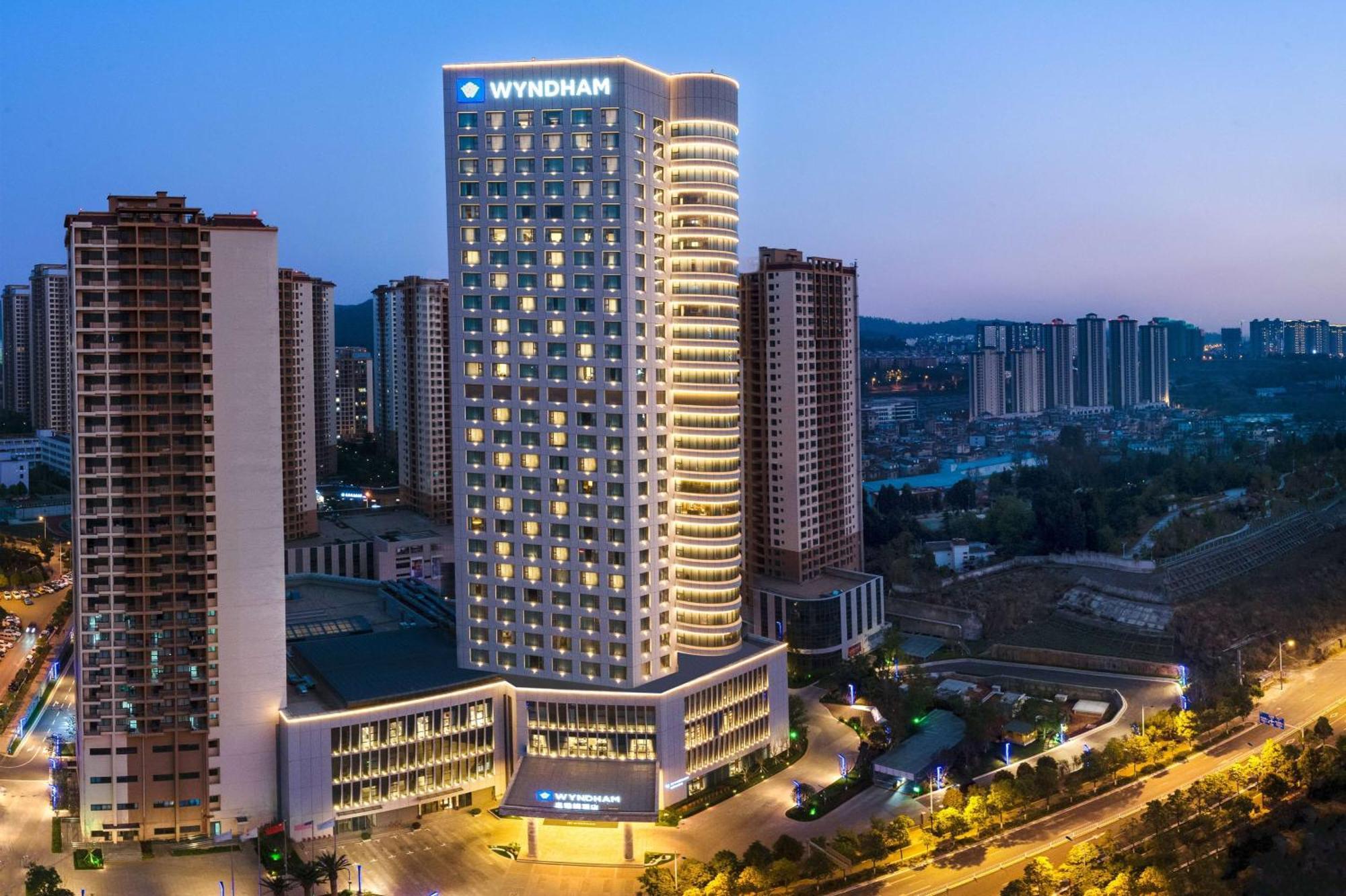 Kunming Huiyue Wyndham Hotel Extérieur photo